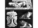 The collection of ivory pieces found on the site of the royal palace of Omri and Ahab`s `ivory house` at Samaria.